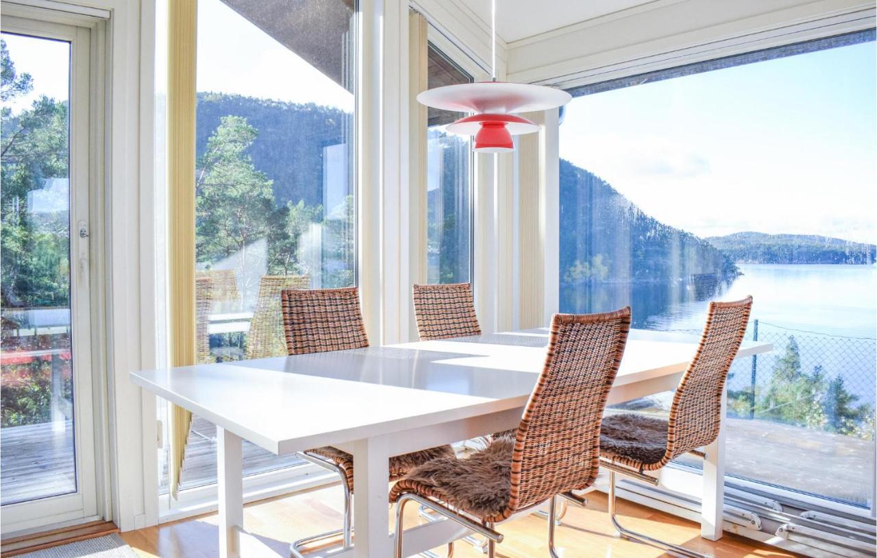 Stunning Home In Jorpeland With Kitchen Eksteriør billede